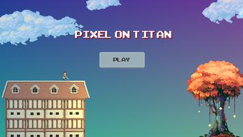 Pixel on Titan Affiche