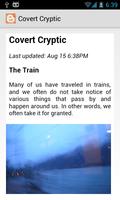 Covert Cryptic ポスター
