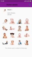 Cute Baby Stickers - WASticker screenshot 1