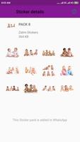 Cute Baby Stickers - WASticker screenshot 2