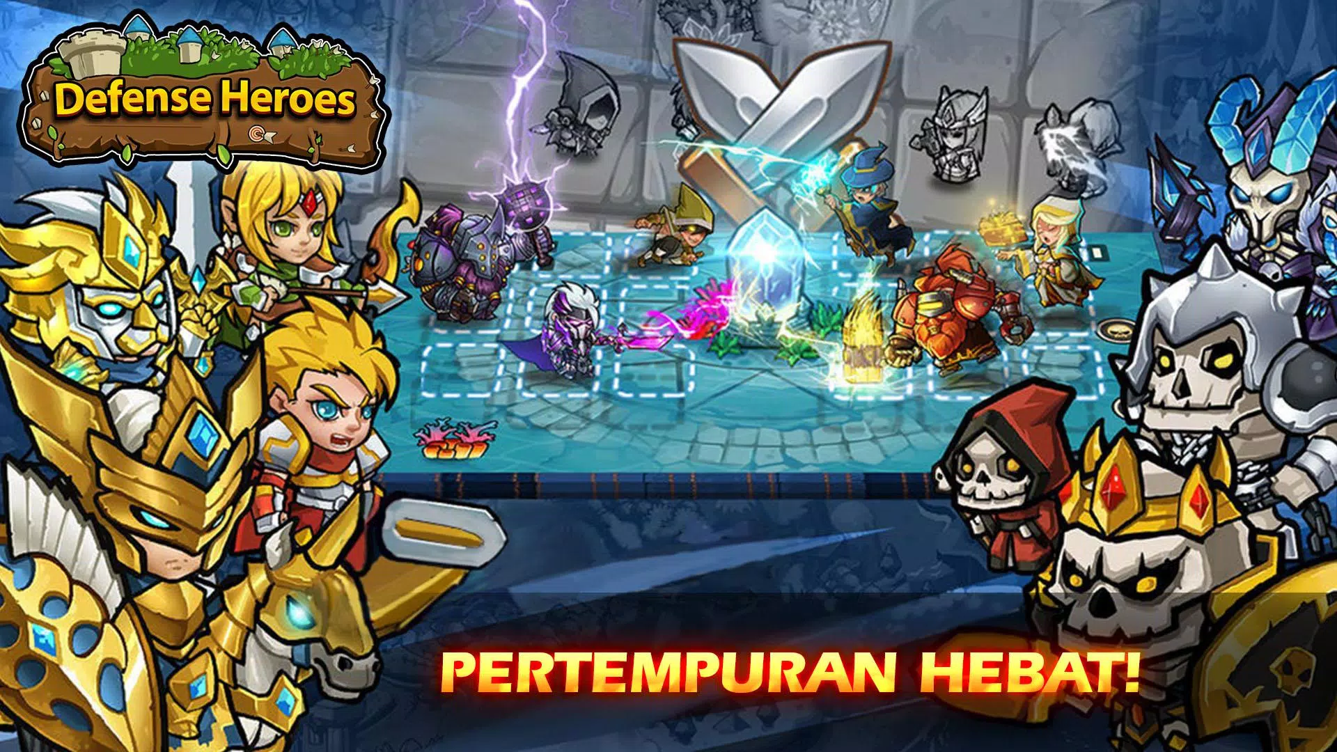 Defense Heroes: Defender War Tower Defense Ver. 0.4.9 MOD APK