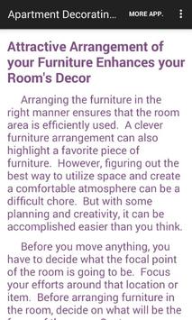 Apartment Decorating Ideas 截图 7
