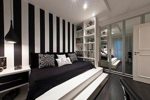 Black & White Bedroom Ideas-poster