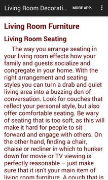 Living Room Decorating Ideas 截图 7