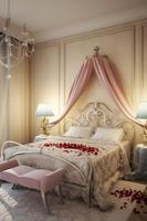 Romantic Bedroom Affiche