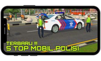 Mod Bussid Mobil Polisi capture d'écran 2
