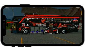 Mod Bus Ceper Strobo Bussid اسکرین شاٹ 2