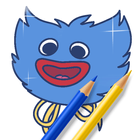 Huggy Wuggy - Coloring Book icon