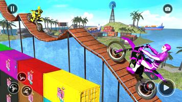 мотоцикл трюк игры скриншот 2