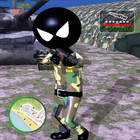 Army stickman rope hero counter attack آئیکن