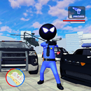 Police stickman rope hero vice APK