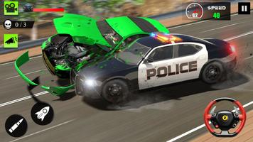 Policja pościg samochód Gry screenshot 1