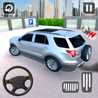 汽車 停车处 游戏： 普拉多 駕駛 游戏 图标