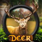 Deer Hunting in 3D Jungle آئیکن