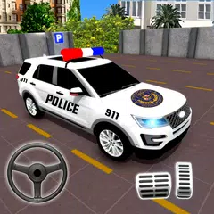 警察 停車處 冒險: 汽車 遊戲 趕 3D
