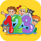 123 toddler - kids counting icône