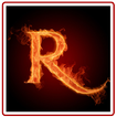 R Letter Wallpaper