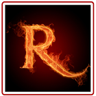 R Letter Wallpaper Zeichen