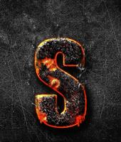 S Letter Wallpaper পোস্টার