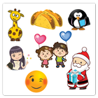 ❤️Love, 😊 Emoji & 👧Cute Girl ícone