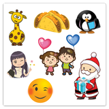 ❤️Love, 😊 Emoji & 👧Cute Girl ícone