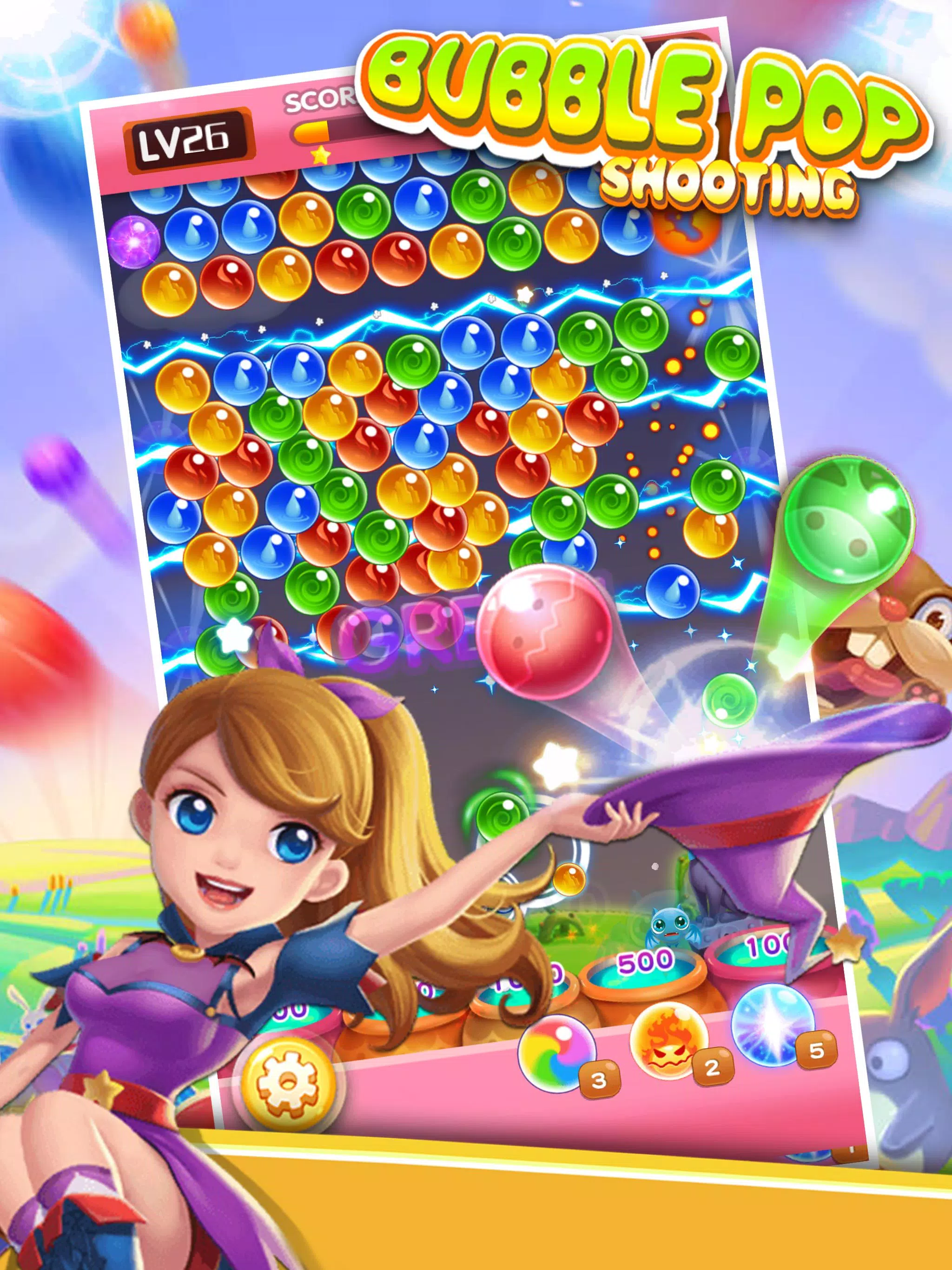 BUBBLE SHOOTER CLASSIC MATCH 3 POP BUBBLES jogo online gratuito em Minijogos .com.br