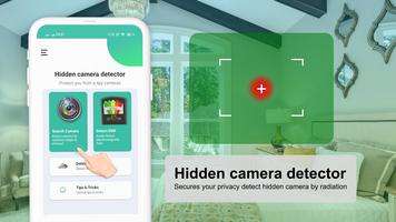 Hidden spycamera detector الملصق
