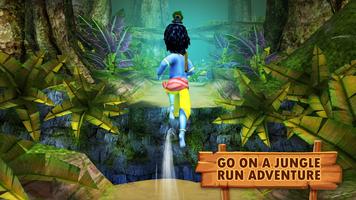 Little Krishna Jungle Run capture d'écran 1