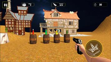 Bottle Shooting: 3D Gun Games 截图 1