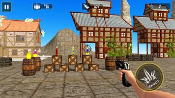 Bottle Shooting: 3D Gun Games syot layar 2