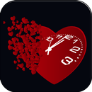 Klok met liefde behang-APK