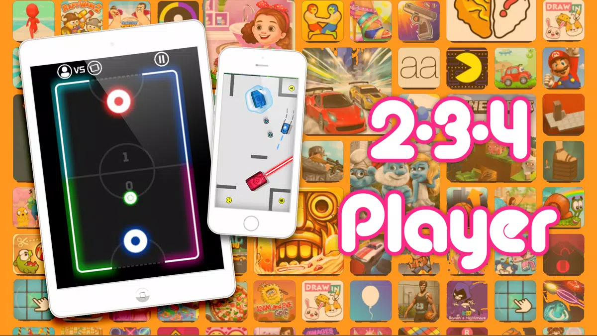 Stream Enjoy Multiple Arcade Games with 2 3 4 Player APK by