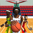 monde de basket-ball Rio 2016 icône