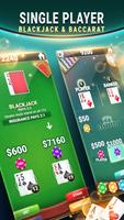 Blackjack & Baccarat Affiche