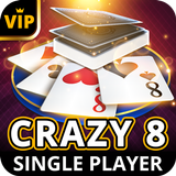 Crazy 8 Offline -Single Player 圖標