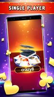 Crazy 8 Offline -Single Player постер