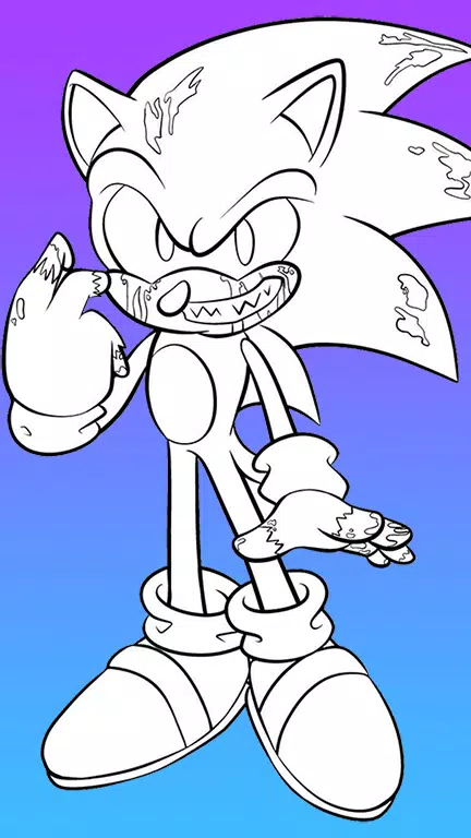 Como DESENHAR SONIC EXE - Como DIBUJAR a SONIC EXE - How to DRAW