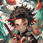 Kimetsu Tanjirou Demon Fight icon