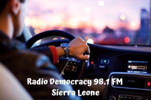 radio democracy 98.1 fm sierra leone Affiche