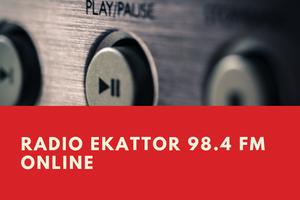 radio ekattor 98.4 fm online Affiche