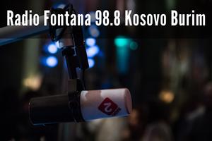 radio fontana 98.8 kosovo burim Plakat