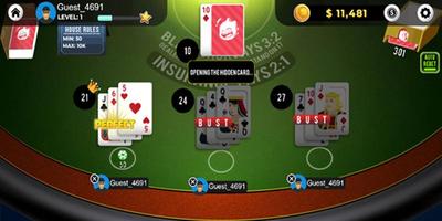 Poster Blackjack 21 - Casinò online g