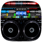 Cross DJ 3D - dj mixer app icône
