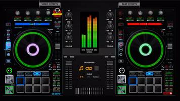 Cross DJ 3D - dj mixer app poster