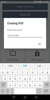 Txt to PDF Converter скриншот 1