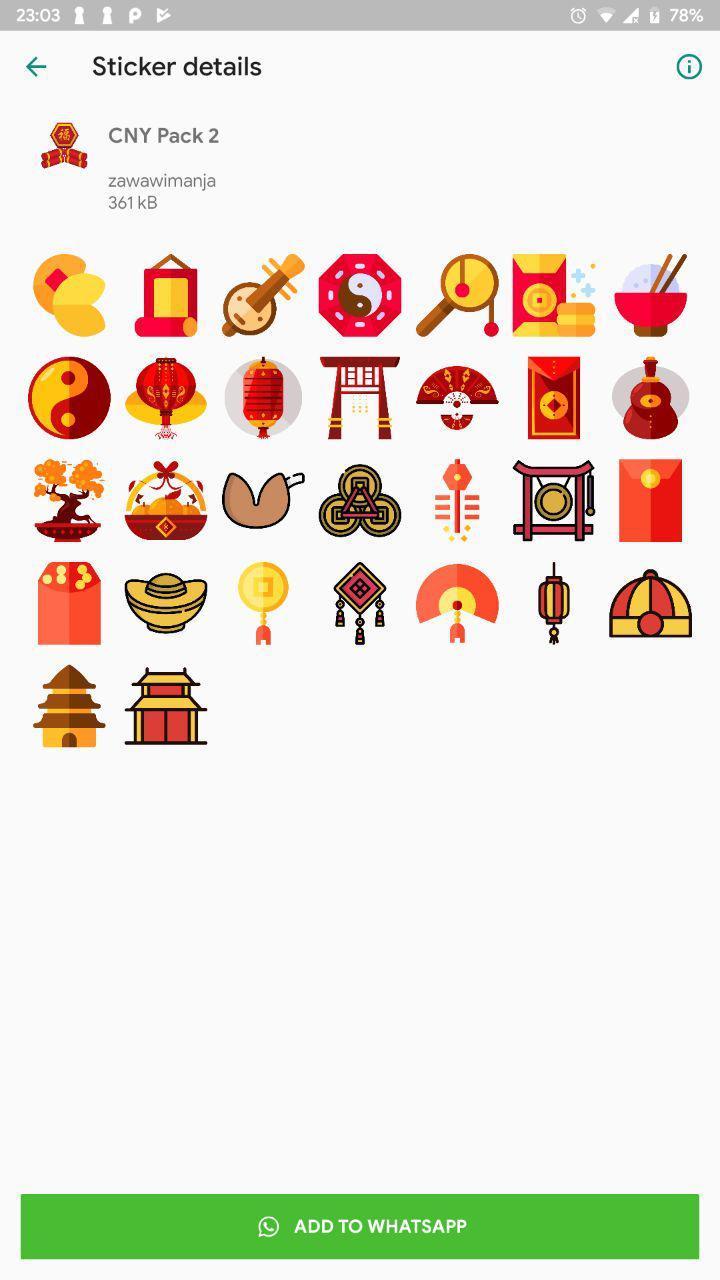 Whatsapp Sticker Chinese New Year 2019 For Android Apk Download