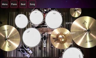 Real Drums - Z Player Plakat