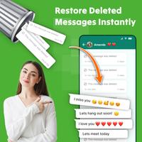 Recover Deleted Messages WA poster