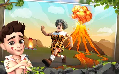 Скачать Страшный учитель 2: Стоунэйдж XAPK