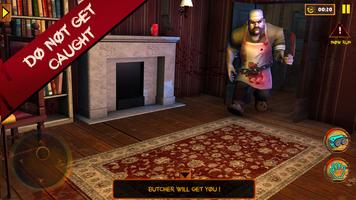 Scary Butcher 3D تصوير الشاشة 1